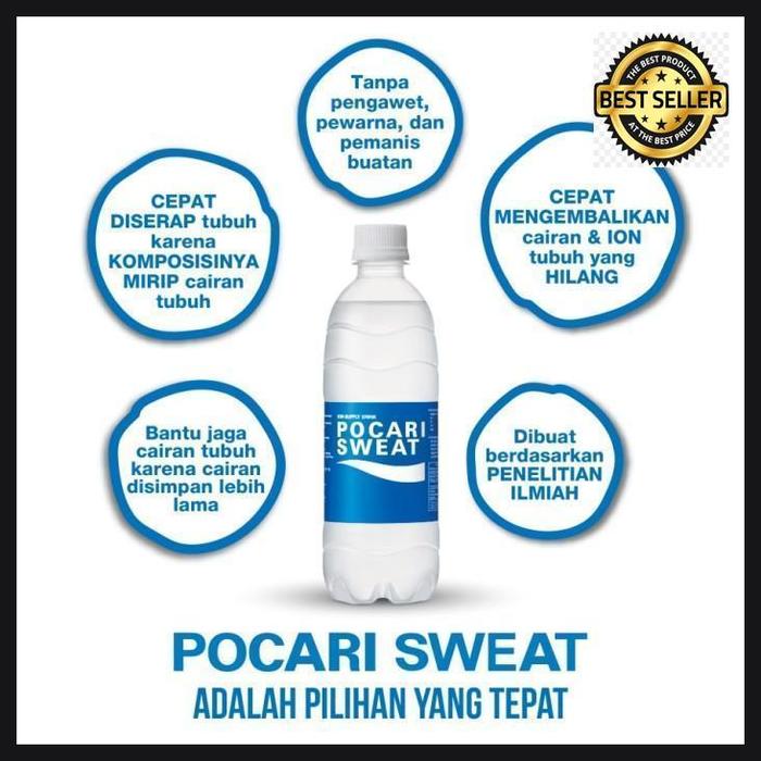 Gambar produk pocari sweat botol 500ml 1 dus/ karton 24pcs best produk dari Zaskia Drink Store undefined Tokopedia