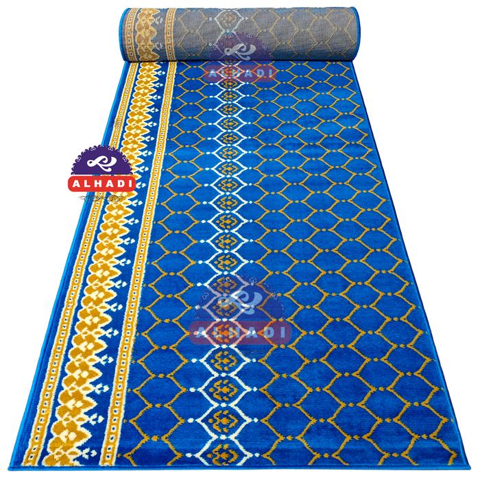 Gambar Alhadi Karpet Masjid MEDGRA SHABEL METERAN Ukuran 100 x 115cm Tebal 9mm Sajadah Roll Mushola Terlaris - Medgra- 9 dari Alhadi Official Store undefined Tokopedia