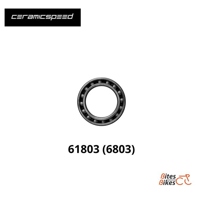 Gambar CeramicSpeed Bearings 61803 (6803) - Baerings Wheelset - Non Coated dari Bitesnbikes undefined Tokopedia