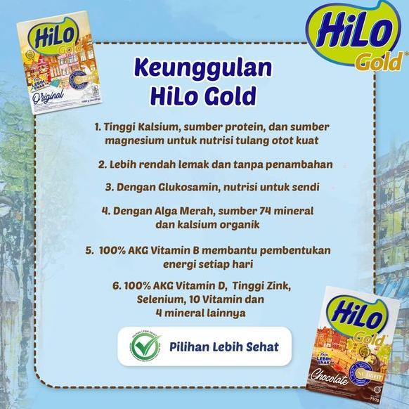 Gambar Twin Pack - Hilo Gold Vanilla 500 Gr - Susu Tinggi Kalsium Terlaris dari Kim Jhono undefined Tokopedia