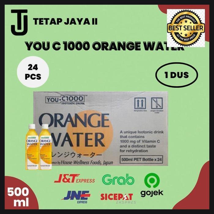 Gambar terbaru you c 1000 orange water - dus high quality dari Zaskia Drink Store undefined Tokopedia