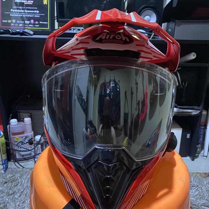 Jual helm airoh commander size XL Cirebon Ridermanjaah