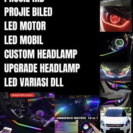 Gambar Layanan Custom & Upgrade Lampu Mobil, Luar & Dalam! Khusus Wilayah Makassar & Sekitarnya dari Rgarage Modification undefined Tokopedia