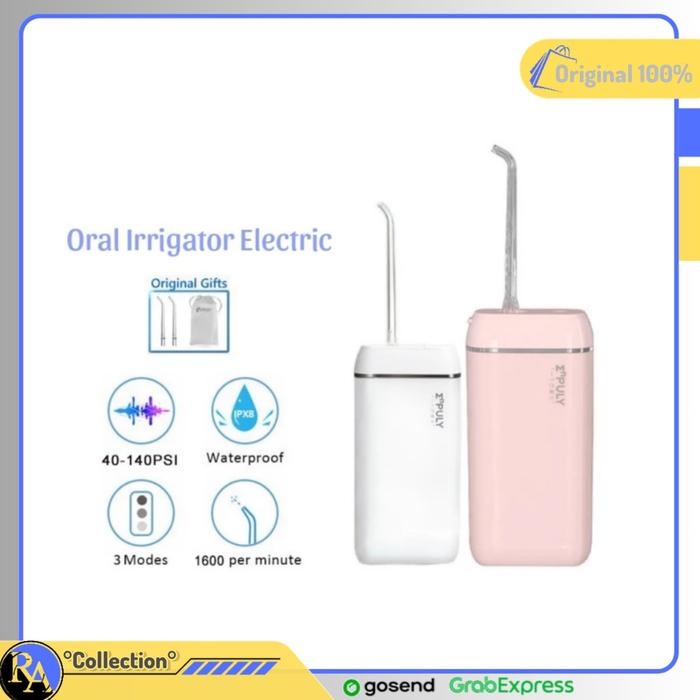 Gambar ENPULY Mini Portable Water Flosser Oral Iirigator Pembersih Sela gigi- - Putih dari RA-Collection92 undefined Tokopedia
