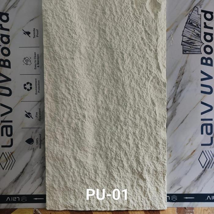 Gambar PU Stone Rock Panel Dinding motif batu alam ukuran 60cm x 1.2m x 3cm - PU-01 dari houseofdecor7 undefined Tokopedia