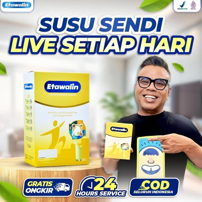 Gambar ETAWALIN SUSU KAMBING ETAWA ATASI NYERI SENDI DAN ASAM URAT ORIGINAL 1 BOX dari Sri Graspinazil undefined Tokopedia