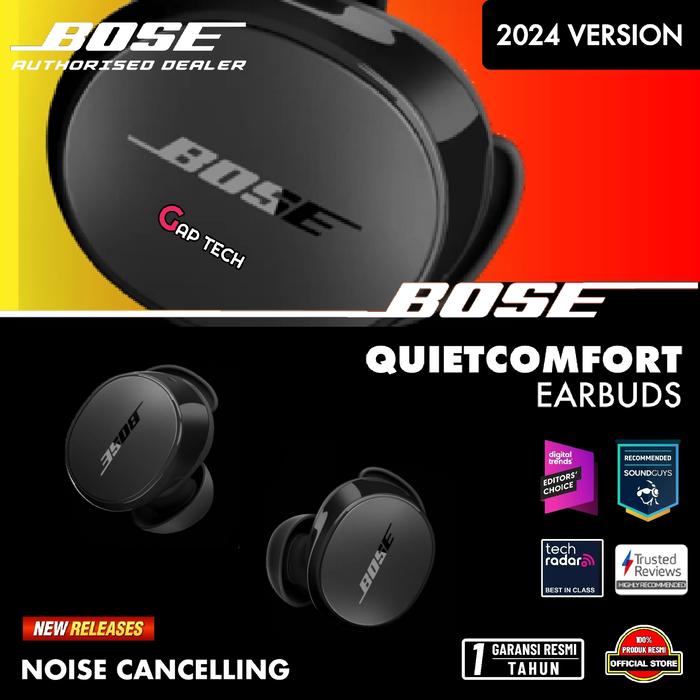 Gambar Bose QuietComfort Earbuds (2024) ANC Noise Cancelling True Wireless Earbuds TWS - BLACK dari GAP TECH OFFICIAL undefined Tokopedia