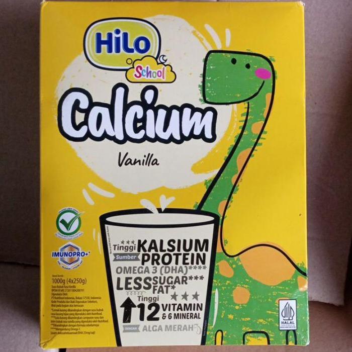 Gambar HILO SCHOOL VANILLA 1000 GRAM - SUSU TINGGI KALSIUM dari Sri Graspinazil undefined Tokopedia
