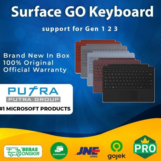 Gambar Microsoft Surface GO Keyboard / Keyboard Surface GO 1 2 3 4 5 Cover - Black dari TOKO FOX'S undefined Tokopedia