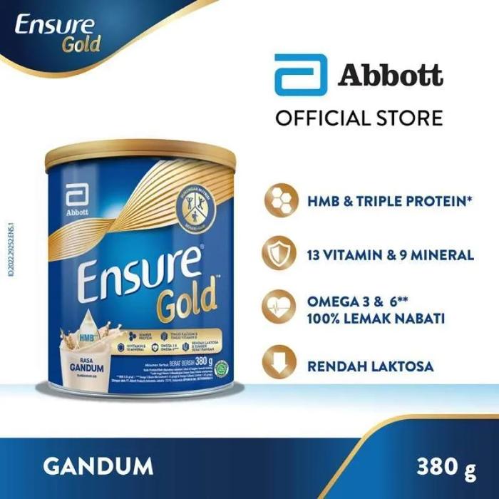 Gambar ensure gold rasa gandum 380 gr dari voloporo undefined Tokopedia