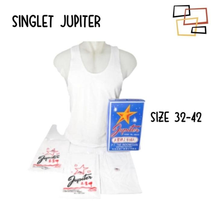 Gambar Singlet Katun Kaos Dalam Pria Jupiter dari Grosir Pasar Klewer Solo undefined Tokopedia
