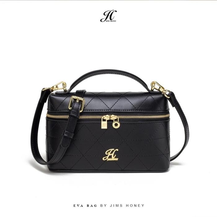 Gambar JIMS HONEY EVA BAG SLINGBAG ELEGANT BERKUALITAS - BLACK dari Dunia Jims Honey Official undefined Tokopedia