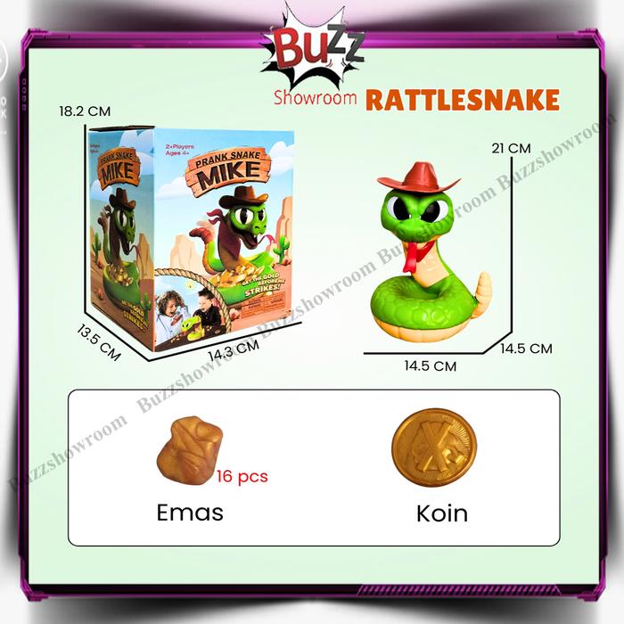 Gambar beware of the bad dog game - awas anjing galak mainan anak - Bad Snake dari Buzzshowroom undefined Tokopedia