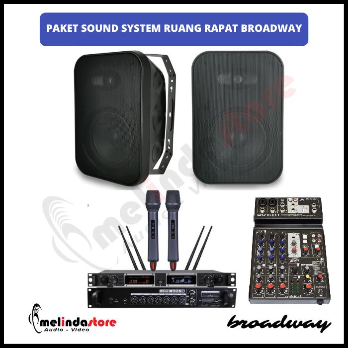 Gambar Paket Sound System Ruang Rapat Speaker Broadway - +/- 50m2 dari Sound System Bekasi undefined Tokopedia