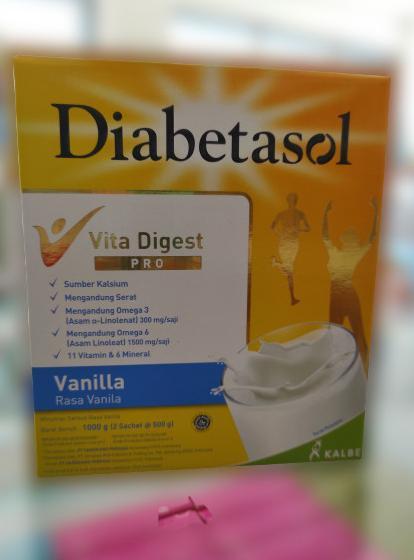 Gambar Diabetasol Vita Digest Pro 1000gr - chocolate dari abvolshop undefined Tokopedia
