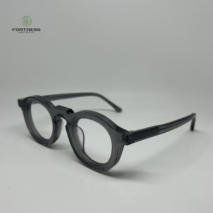 Gambar Fortress Eyewear "Pierre" Acetate frame kacamata minus antiradiasi - Grey, essilor crizal dari Fortress Eyewear undefined Tokopedia