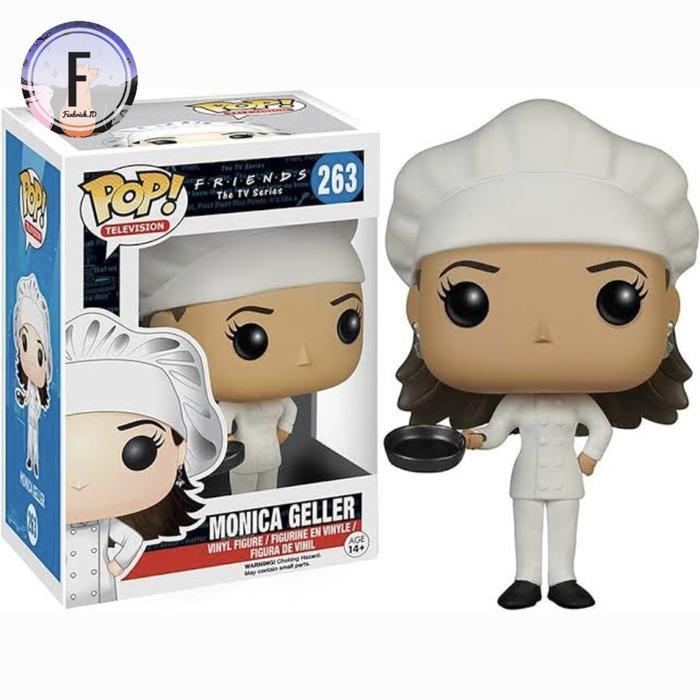Gambar Funko POP! Monica Geller - F.R.I.E.N.D.S TV Series (serial TV FRIENDS #263) dari FunBrick.ID undefined Tokopedia