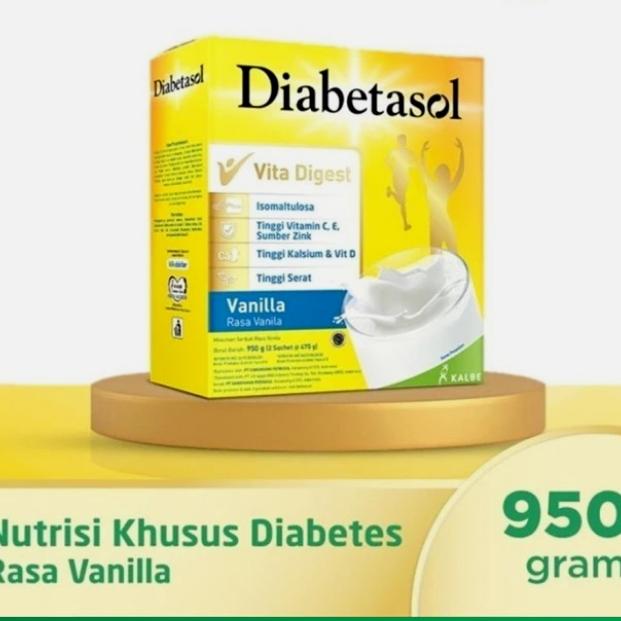 Gambar diabetasol  rasa vanila 950g dari nola-abelshop undefined Tokopedia
