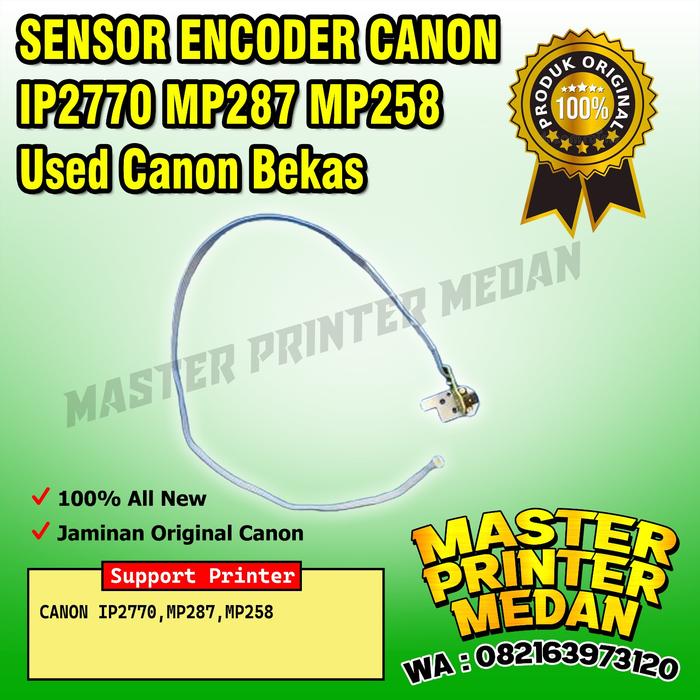 Gambar SENSOR KERTAS DAN ENCODER CANON IP2770 MP287 MP258 used canon bekas - ENCODER dari Master Printer Medan undefined Tokopedia