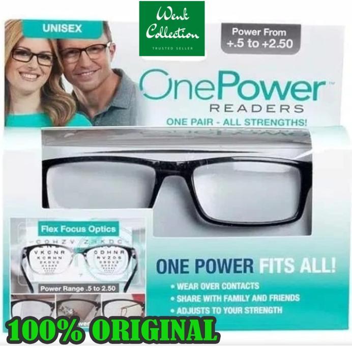 Gambar Kacamata Baca Bifocal One Power Readers Flex Auto Focus Optic - Kacamata Kotak dari Luna Loft undefined Tokopedia