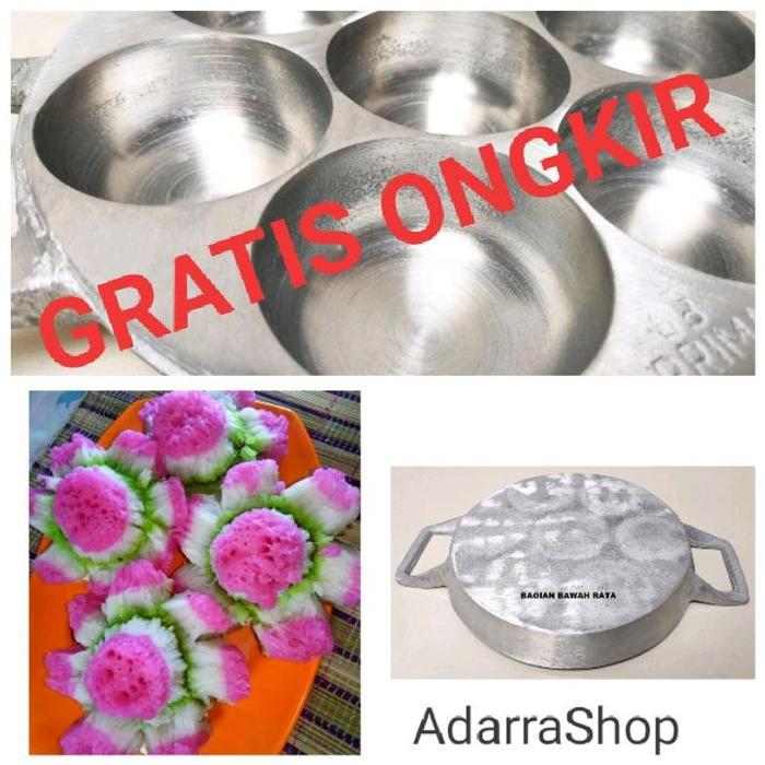 Gambar CETAKAN KUE BIKANG PRIMA / KUE LUMPUR APEM TEBAL GRATIS SUTIL TUTUP dari AnggaDewantiuu undefined Tokopedia