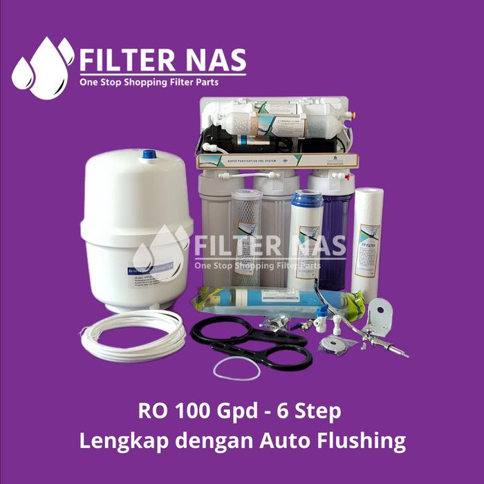 Gambar Mesin RO Reverse Osmosis / RO undersink / Filter Air Langsung Minum dari FILTER NAS undefined Tokopedia
