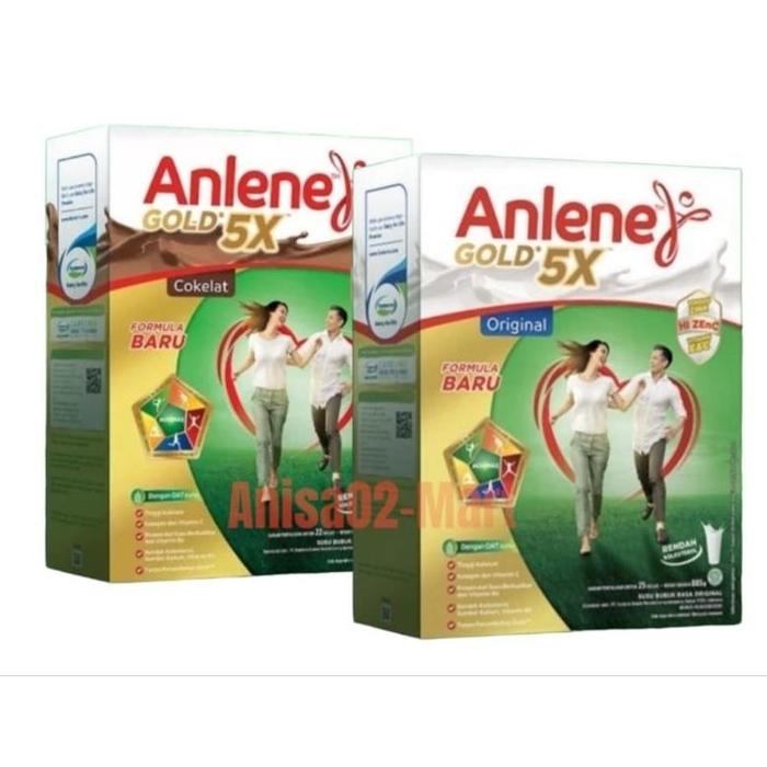 Gambar Anlene Gold 5X Original Coklat 885Gr Susu Tinggi Kalsium - Cokelat dari Mas&#39;ud Storee undefined Tokopedia