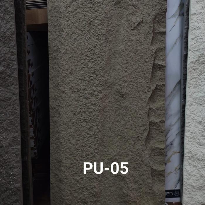 Gambar PU Stone Rock Panel Dinding motif batu alam ukuran 60cm x 1.2m x 3cm - PU-05 dari houseofdecor7 undefined Tokopedia