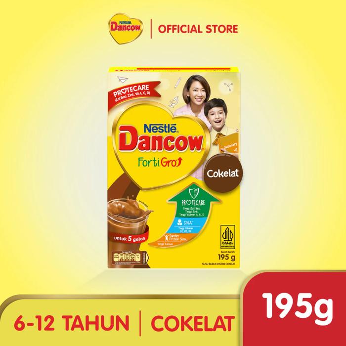 Gambar Susu dancow coklat 195 gram dari tokoberkahrezekynya undefined Tokopedia