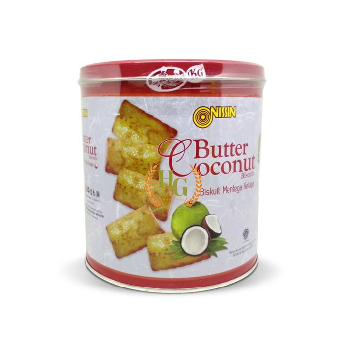 Gambar Nissin Butter Coconut Kaleng - Biskuit Kelapa Nissin Butter Coconut 345 gram Biskuit Mentega Kelapa dari Hyper Grosir undefined Tokopedia
