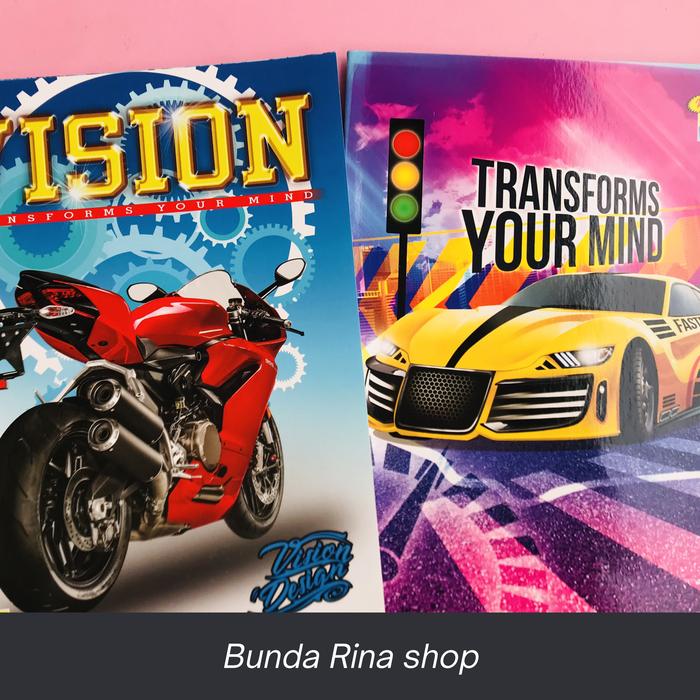 Gambar Buku Tulis vision 38 Buku Sekolah 1pk 10pc dari Bunda rina shop undefined Tokopedia