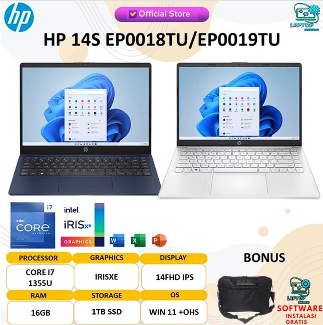 Promo HP 14s ep0018tu ep0019tu I7 1355u 16GB 1TBSSD irisxe windows 11 ...