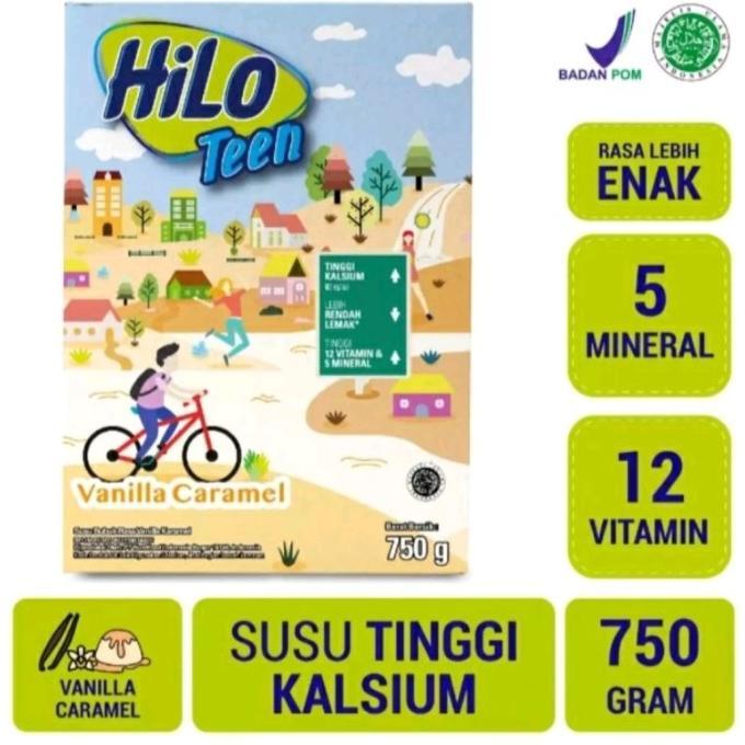 Gambar Hilo Teen Vanilla Caramel 1000g hilo teen chocolate susu peninggi - 750 gr vanilla dari adepolshop undefined Tokopedia