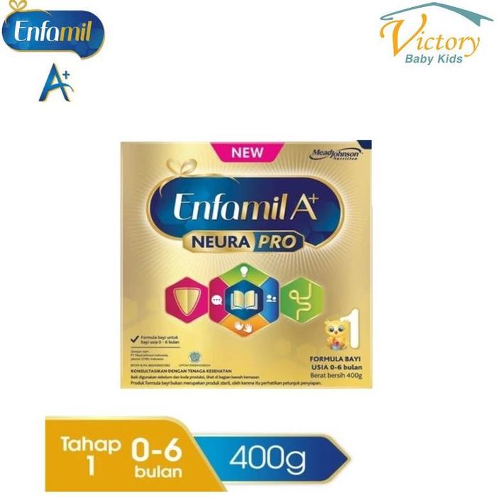 Gambar NEW PRODUCT Enfamil A+ 400gr - Susu Formula Bayi Tahap 1 (0-6 Bulan) dari DUNIA BELAJARQU undefined Tokopedia