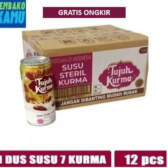 Gambar Tujuh Kurma Susu Steril Kurma 1 Dus Isi 12 X 200 Ml dari adepolshop undefined Tokopedia
