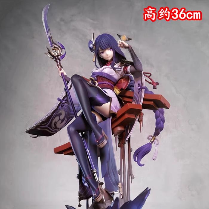 Gambar Figure Genshin Impact - Raiden Shogun God of Thunder Ver. (36cm) dari Maniak Mainan undefined Tokopedia