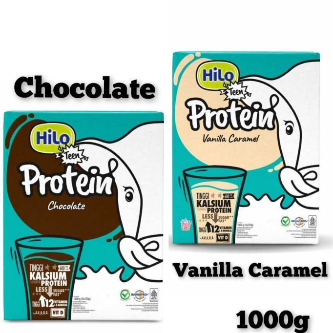 Gambar HiLo Teen Chocolate 1000gr - HiLo Teen Vanilla Caramel 1000gr - Susu Tinggi Kalsium - Teen Coklat dari adepolshop undefined Tokopedia