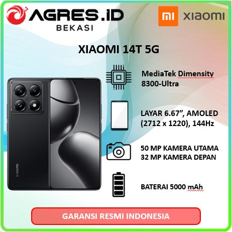 Gambar Xiaomi 14T 5G Ram 12Gb Rom 512Gb Titanium Black & Titanium Grey - Non Bundle, Titanium Black dari Agres ID Bekasi undefined Tokopedia