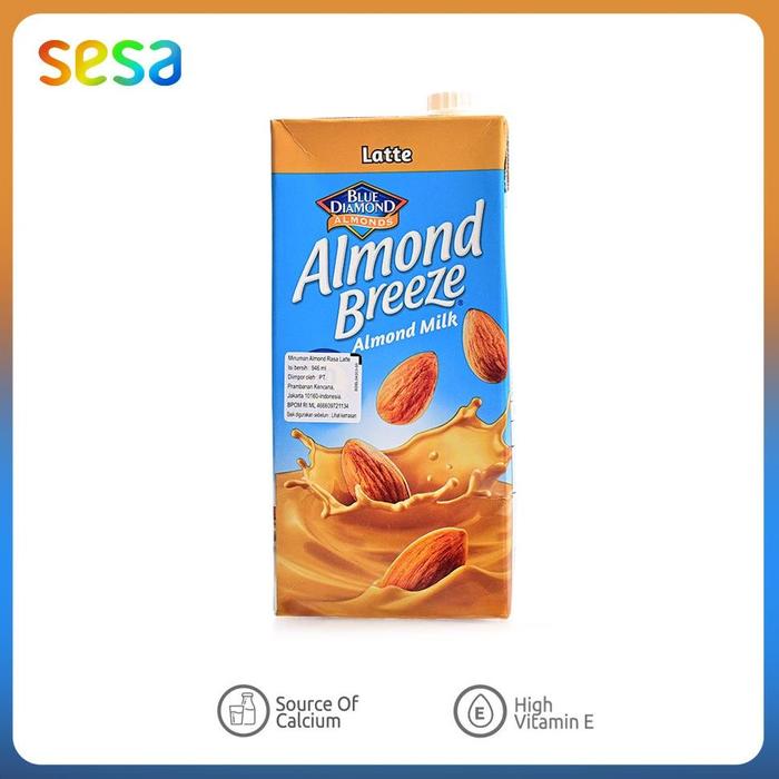 Gambar READY STOCK BLUE DIAMOND Almond Breeze Milk Latte 946ml - Susu Non-Diary Fresh Segar dari jikoretyasar undefined Tokopedia