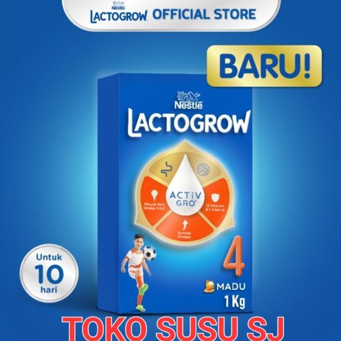 Gambar LACTOGROW 4 MADU 1 KG/1KG/LACTOGEN/1000 gram dari adepolshop undefined Tokopedia