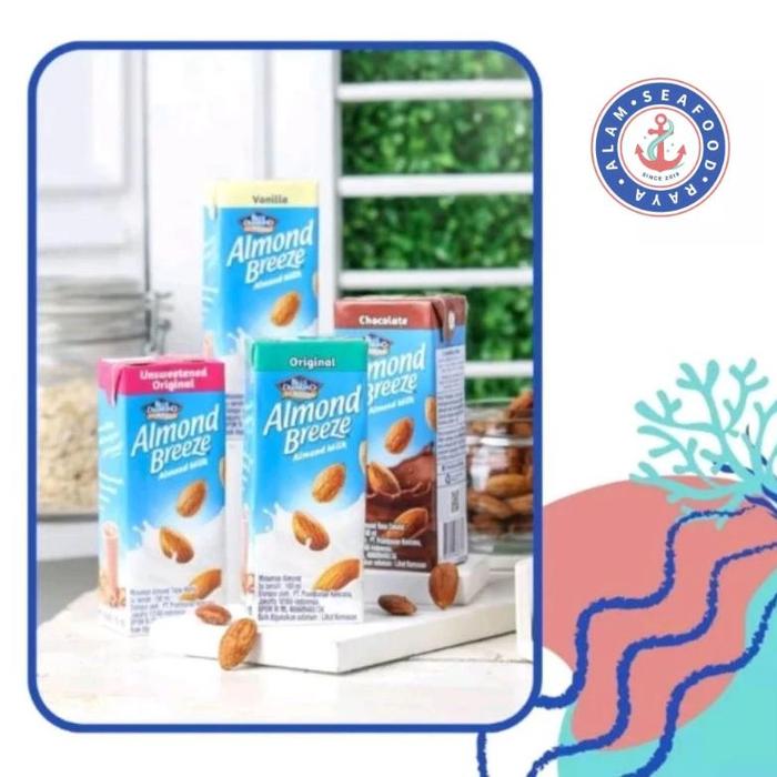 Gambar READY STOCK Almond Breeze 180ml Susu Almond Susu Non Diary Blue Diamond 1 karton isi 24 dari hartyukp undefined Tokopedia