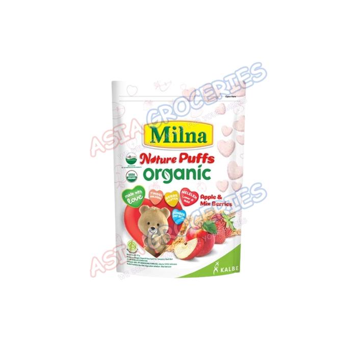 Gambar MILNA NATURE PUFFS 8+ BULAN  15G CAMILAN BAYI JAJAN ANAK - BANANA dari Asia Grocery undefined 4 Tokopedia