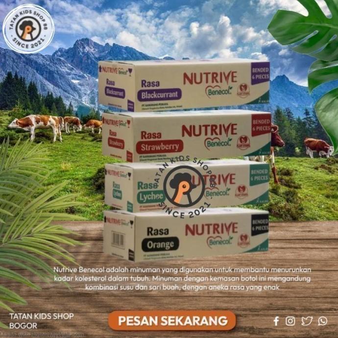 Gambar Nutrive Benecol untuk Kolesterol 36 botol × 100ml ( 1 Dus) - Fiber Shot dari adepolshop undefined Tokopedia