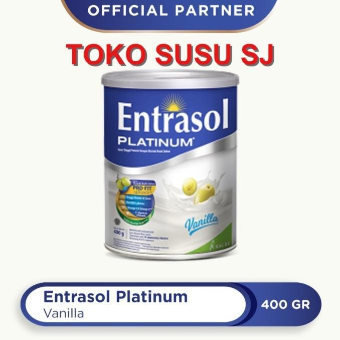 Gambar ENTRASOL PLATINUM VANILA 800 GRAM/800GR/SENIOR/VANILLA - VANILA 800G dari adepolshop undefined Tokopedia