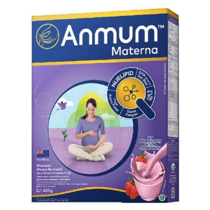 Gambar Anmum Materna Strawberry White Chocolate 400g dari kasbegaj undefined Tokopedia