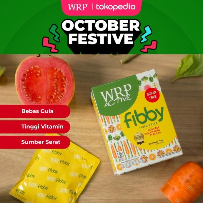 Gambar WRP Active Fibby Fiber Drink 105G dari fresh colection undefined Tokopedia