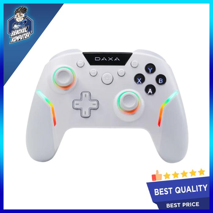 Gambar GAMEPAD REXUS DAXA BORION AX8 WIRELESS GREY dari bengkelkomputerptk undefined Tokopedia