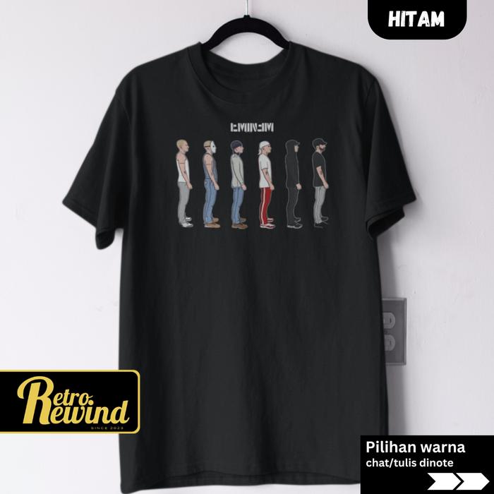 Gambar Kaos BAND EMINEM 26 Kaos Dewasa Size S - 7XL BigSize & Kaos Anak 2-13 Thn - KAOS ANAK, XS dari Retro Rewind RR123 undefined Tokopedia