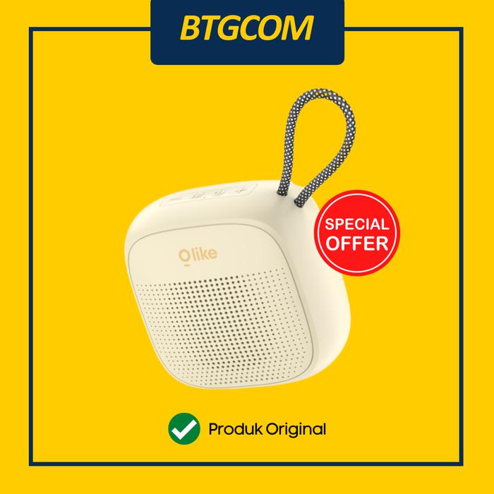 Gambar SPEAKER PORTABLE OLIKE SF7 HIFI SOUND MAX BASS 8 JAM KETAHANAN WIRELESS BLUETOOTH V5.3 - BEIGE dari btgcom undefined Tokopedia