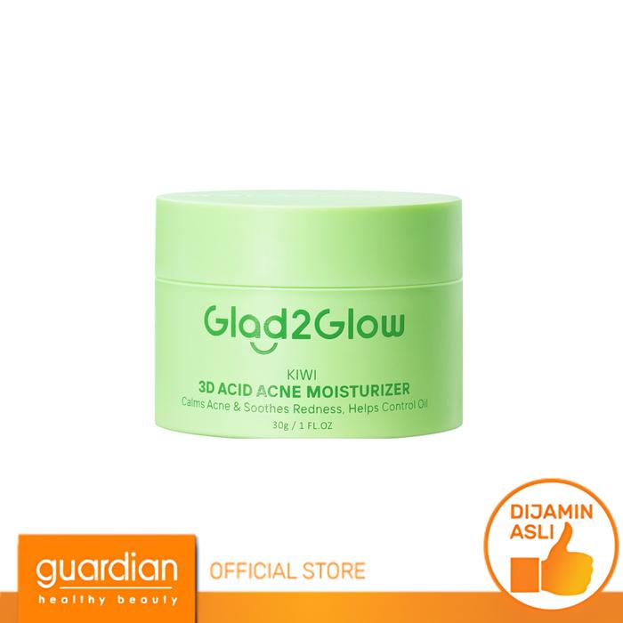 Gambar Glad2Glow Kiwi 3D Acid Acne Moisturizer 30Gr dari Guardian Official Store undefined Tokopedia